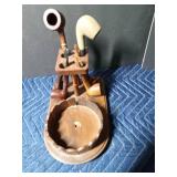Pipe rack with 6 pipes