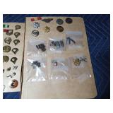 Military pins, shoulder patches and more pins