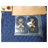Military pins, shoulder patches and more pins