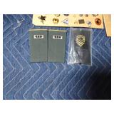 Military pins, shoulder patches and more pins