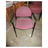 KI UPHOLSTERED RECEPTION CHAIRS