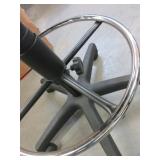 HEIGHT ADJUSTABLE UPHOLSTERED DRAFTING STOOLS