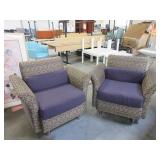 UPHOLSTERED LOUNGE CHAIRS