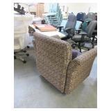 UPHOLSTERED LOUNGE CHAIRS