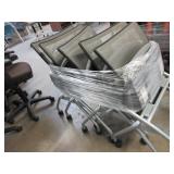 9 TO 5 BELLA, ROLLING,  NESTING CHAIRS