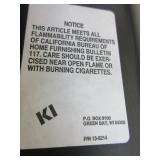 KI, UPHOLSTERED, PADDED, RECEPTION CHAIRS
