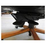 NATIONAL, JOURNEY, ADJUSTABLE, HIGH BACK, LEATHER  OFFICE CHAIR