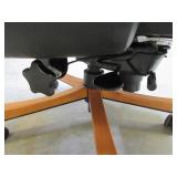 NATIONAL, JOURNEY, ADJUSTABLE, HIGH BACK, LEATHER  OFFICE CHAIR