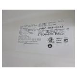WHITE WESTINGHOUSE SIDE BY SIDE REFRIGERATOR