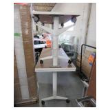 ALLSTEEL LAMINATE TOP ROLLING TABLES