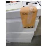 NEW, DAMAGED KNOLL FILE PEDESTALS