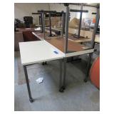 HERMAN MILLER, ROLLING WORK TABLES