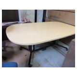 HERMAN MILLER EVERYWHERE OVAL CONFERENCE TABLE