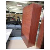 CHERRY DESK WITH RETURN AND HUTCH
