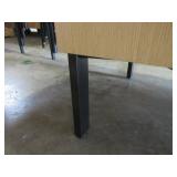 STEELCASE CREDENZA WITH REAL STONE TOP