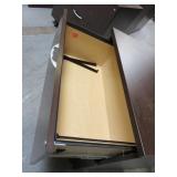 FRIST OFFICE, WOOD GRAIN LAMINATE, ROLLING LATERAL FILES