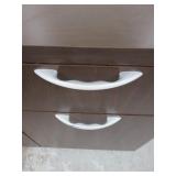 FIRST OFFICE, ROLLING PEDESTAL FILES