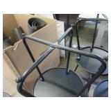 VERSATILE, ROUND METAL TABLES