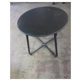 VERSATILE, ROUND METAL TABLES