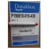 2 DONALDSON ULTRA - WEB  FLAME RETARDENT CARTRIDGE FILTERS
