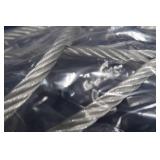 PAIR OF 2 TON WIRE ROPE ASSEMBLYS