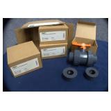 4 NIB  EPDM BELL VALVES