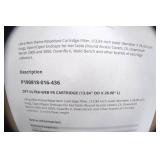 2 DONALDSON FLAME RETARDENT CARTRIDGE FILTER