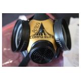 NEW MSA COMFO ELITE 1/2 FACE RESPIRATOR