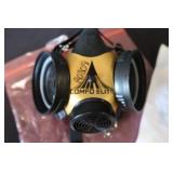 NEW MSA COMFO ELITE 1/2 FACE RESPIRATOR