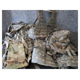 MOLLIE ll  ASSULT PACK (5) / MOLLIE ll LOAD CARRIER (4) / (1) HYDRATION SYSTEM CARRIER
