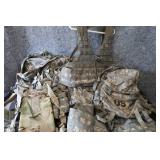MOLLIE ll  ASSULT PACK (5) / MOLLIE ll LOAD CARRIER (4) / (1) HYDRATION SYSTEM CARRIER