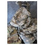 MOLLIE ll  ASSULT PACK (5) / MOLLIE ll LOAD CARRIER (4) / (1) HYDRATION SYSTEM CARRIER