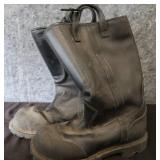 FIREFIGHTING PROTECTIVE FOOT WEAR  SZ 9.5
