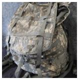 LARGE RUCKSACK FILLED WITH (25) MOLLIE WAIST PACKS