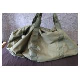 LARGE OLIVE HEAVY DUTY DUFFLE