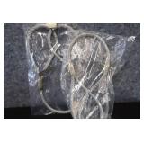 PAIR OF 2 TON WIRE ROPE ASSEMBLYS