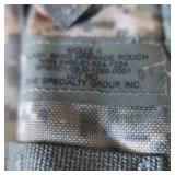 LOT OF 12 MOLLIE II ACU FLASHBANG POUCHES