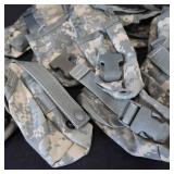 LOT OF 12 MOLLIE II ACU FLASHBANG POUCHES