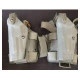 2 LEFT HAND SAFARILAND BERETTA M9 DROP LEG HOLSTERS