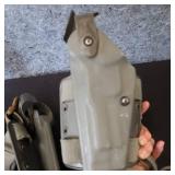 2 LEFT HAND SAFARILAND BERETTA M9 DROP LEG HOLSTERS