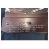 AIRFORCE ALL WEATHER MENS COAT / PILOT CLIPBOARD