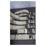 6 USGI INDIVIDUAL EQUIPMENT BELTS