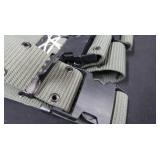6 USGI INDIVIDUAL EQUIPMENT BELTS