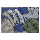 MIXED LOT / SHOULDER STRAPS / VESTS/ RUCK SACK / PACK