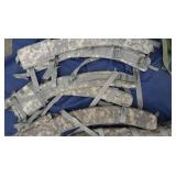 MIXED LOT / SHOULDER STRAPS / VESTS/ RUCK SACK / PACK