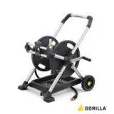 Gorilla 200 ft. Aluminum Zero Rust Premium Mobile Hose Reel Customer Returns See Pictures