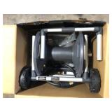Gorilla 200 ft. Aluminum Zero Rust Premium Mobile Hose Reel Customer Returns See Pictures
