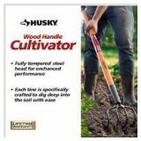 Lot of Husky 51 in. L Wood Handle 4-Tine Cultivator  Customer Returns See Pictures