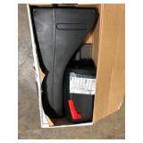 Step2 Mail Master Streamline Black OverPost Mounted Plastic Mailbox    Customer Returns See Pictures