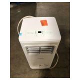 Vissani 5,000 BTU 115-Volt Portable Air Conditioner for 170 sq. ft. Rooms Dehumidifies and Remote in White  Customer Returns See Pictures